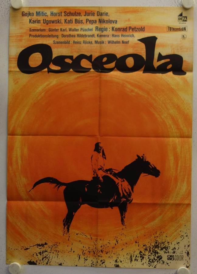 Osceola original release east-german movie poster